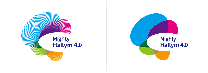 2028 Mighty Hallym 4.0 비전 엠블렘